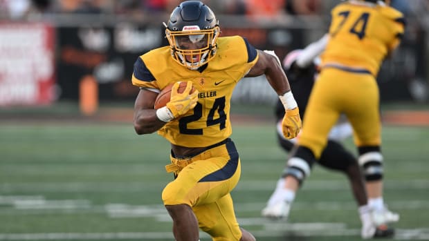 Jordan Marshall Archbishop Moeller football Jeff Harwell